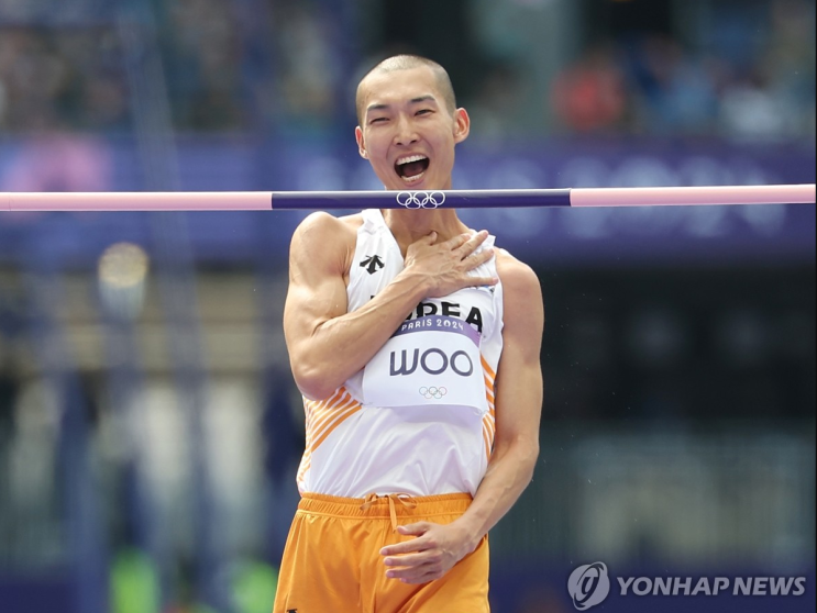 대한민국 첫 육상 메달을 노리는 <b>우상혁</b>의 <b>높이뛰기</b> 결승... 