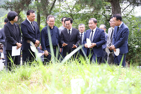 경기도, <b>선감학원</b> 희생자 유해발굴 착수 개토행사 거행