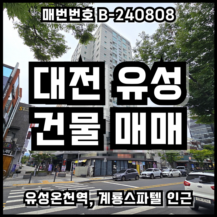  매매가격 48억원 대전 상가 건물 매매