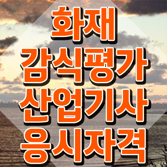  화재감식평가기사 시험자격 인강만 듣고 1학기 만에 성공한 전략