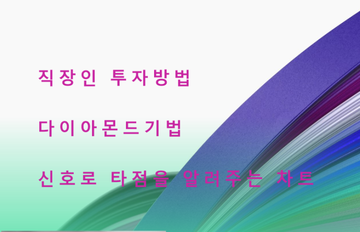 황금선 매매기법 우리바이오 주가 움직임