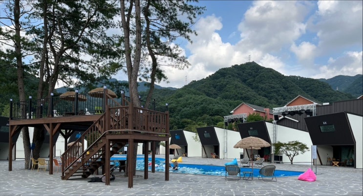  글램핑 카라반 경기도 펜션 가평 글램스테이