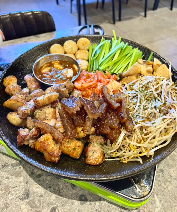  수원 영통 맛집 추천 : 구워져서 나오는 애견동반 가능 식당 강짚탄