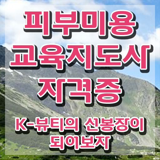  피부관리사 , 피부미용교육지도사 자격증 온라인 교육으로 준비한 과정 제가 알려드릴게요