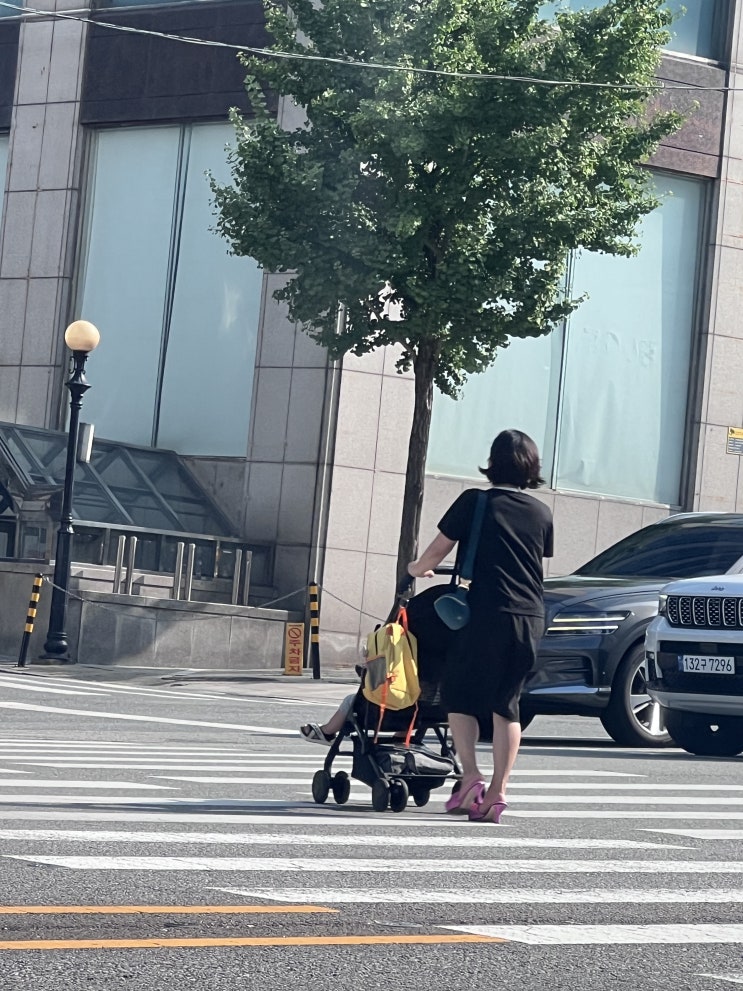  힙한 등원길