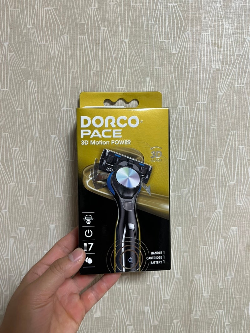 면도기 추천, 도루코 3D 모션 파워 면도기 사용 후기(전동 면도기, 도루코 면도기)