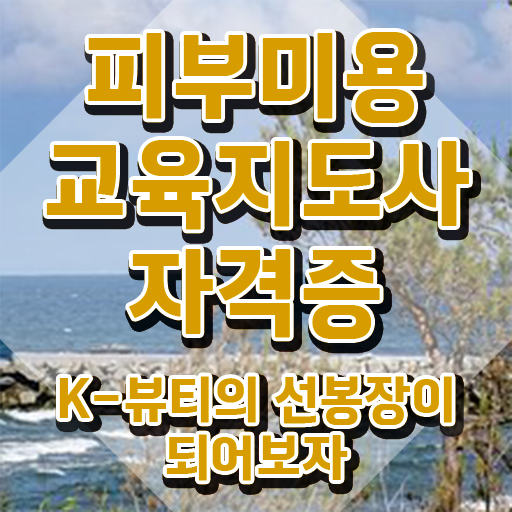  피부미용사 , 피부미용교육지도사 자격증 쉽고 빠르게 취득한 과정 , 이후 전망