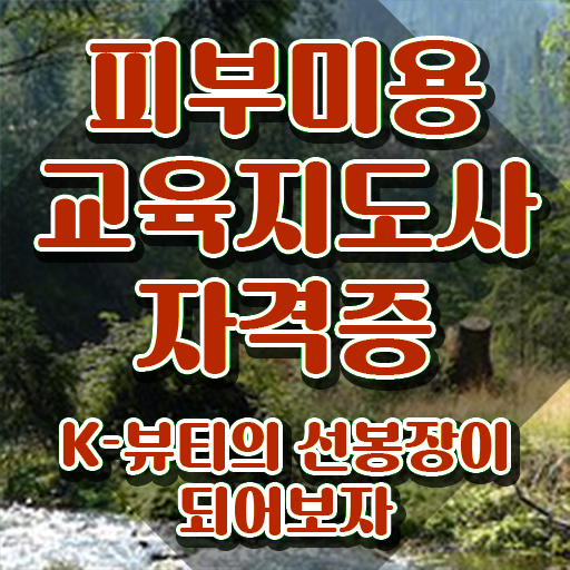  피부학원 , 피부미용교육지도사 자격증 독학으로 준비한 과정 , 취업
