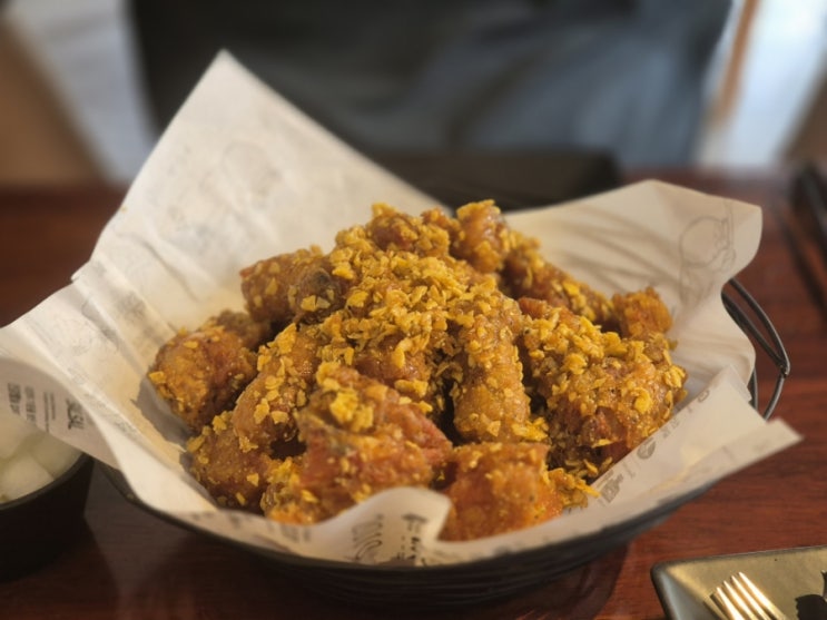 교촌치킨 신메뉴 옥수수치킨 내돈내산 리뷰, 매장주문 가격, 세트 메뉴