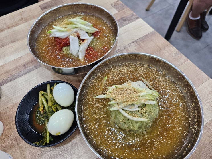  경북 영주 내돈내산 냉면 맛집 추천:: 고기박사냉면 영주직영점