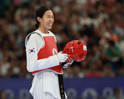 <b>김유진</b>, 태권도 女 57kg <b>금메달</b>