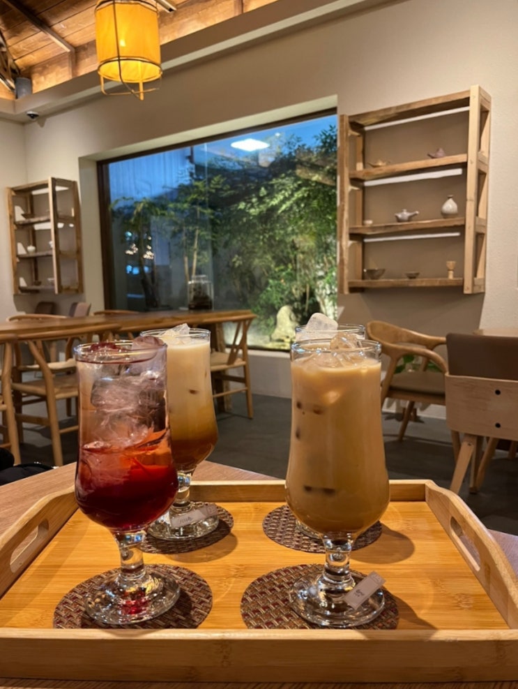  수성못 근처 카페 오마모리 수성 밀크티 맛집