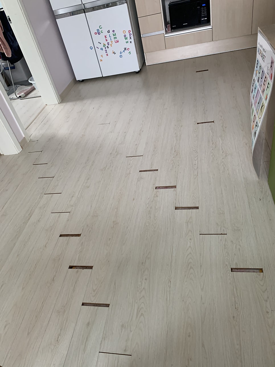 [강서구] 강화마루 틈새 벌어짐 보수