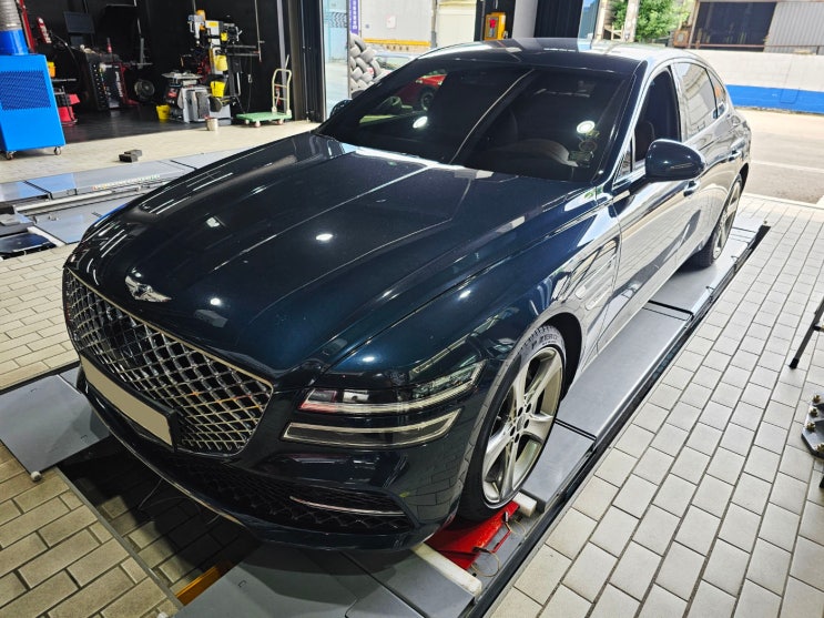  안산 제네시스 G80 순정 타이어 전문 유일타이어