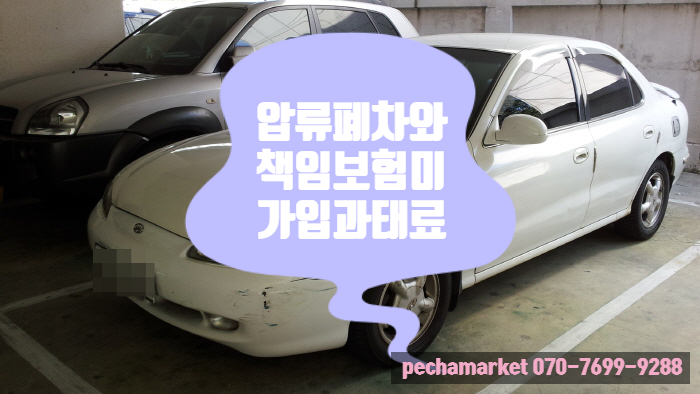 압류폐차와 책임보험미가입과태료