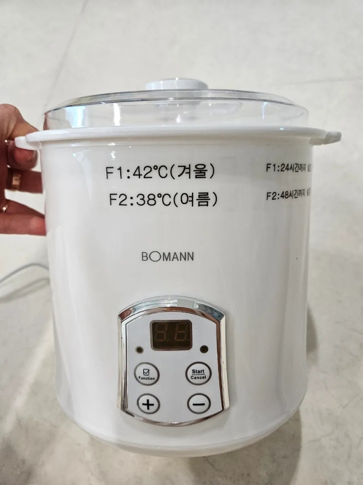  대용량 보만 요거트메이커, 그릭래빗  사용후기 내돈내산