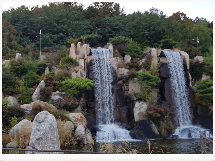  안산 노적봉 아래에 위치한 시원한 인공폭포, 노적봉폭포 방문기!