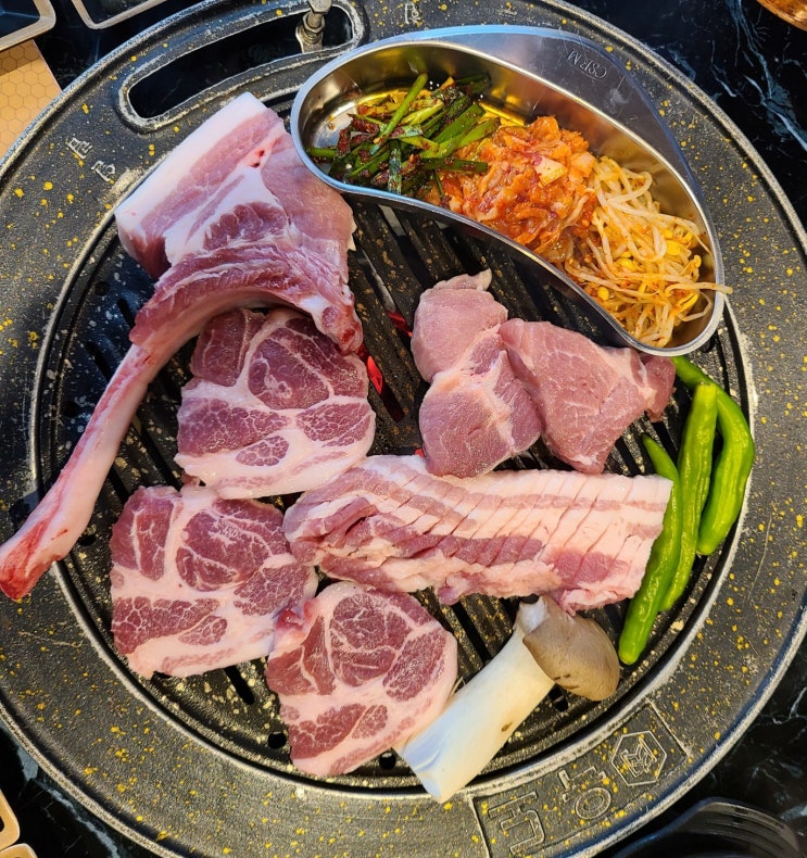  송도해양경찰청맛집 송도학원가맛집 '육도'