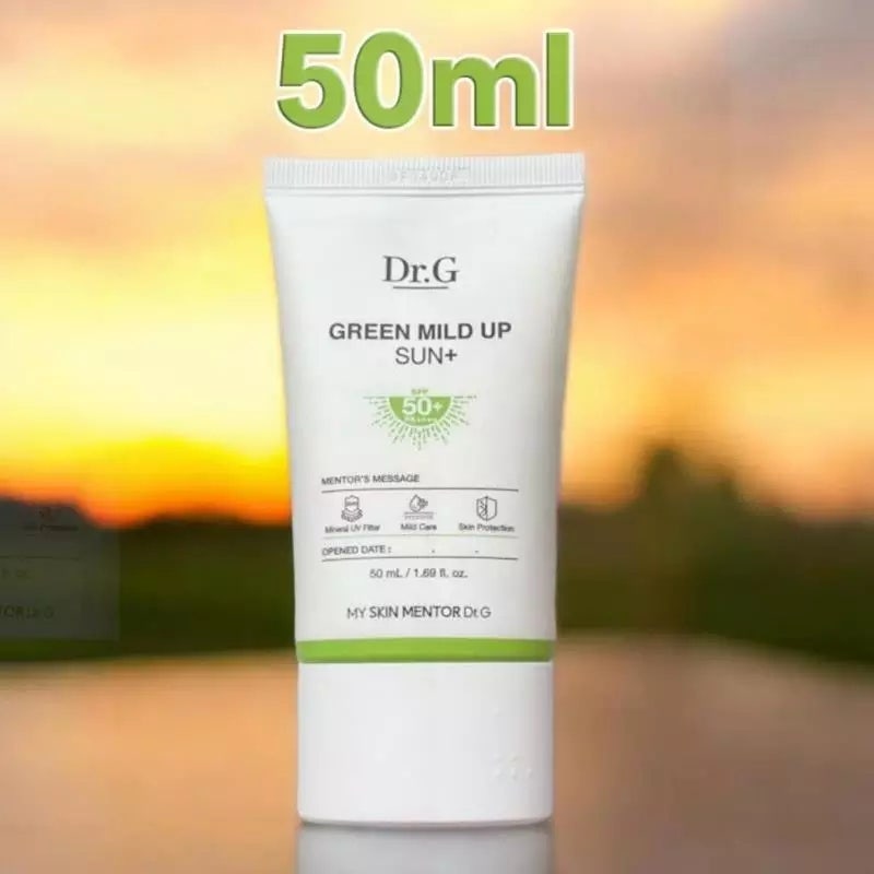 닥터지 그린 마일드 업 선 플러스 50ml(SPF50+) 리뷰: 민감한 피부에 딱 맞는 선크림