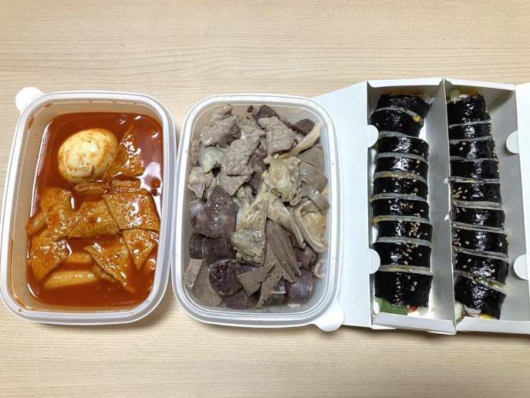  여수 여천 야식추천, 국수와김밥
