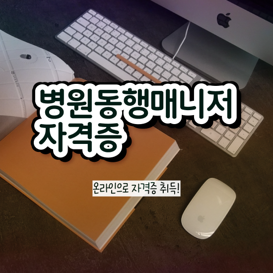  병원안심동행 병원동행 자격증 합격한 팁 , 합격률과 난이도