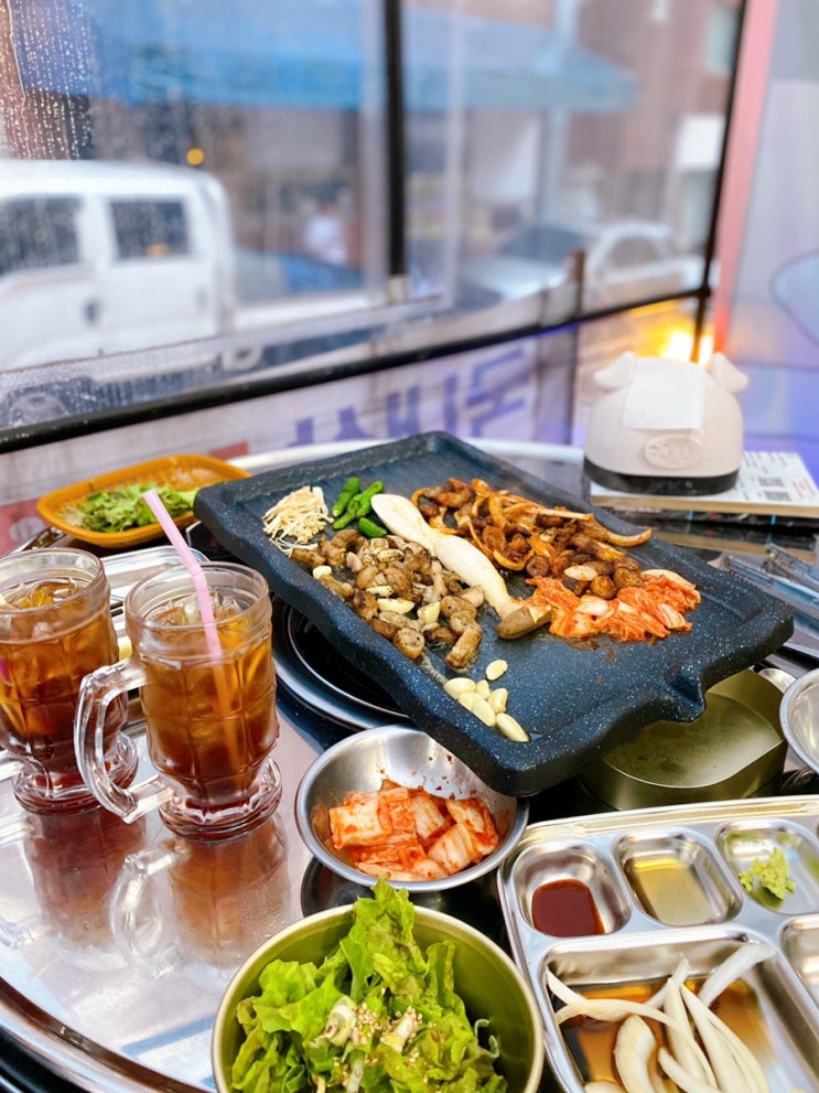  [ 배달가능 ] 전포애견동반 맛집 판돈 솔직후기 ( feat. 비숑댕댕이 )