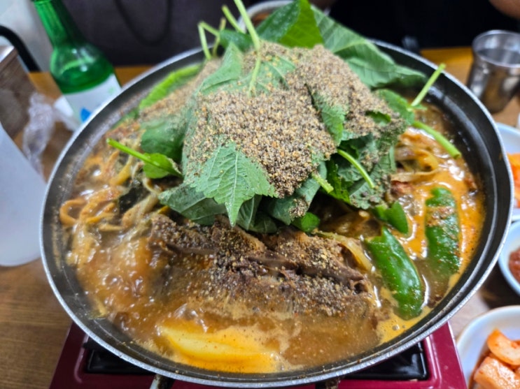  화곡역 화곡본동시장 숨은 노포 맛집 우정감자탕