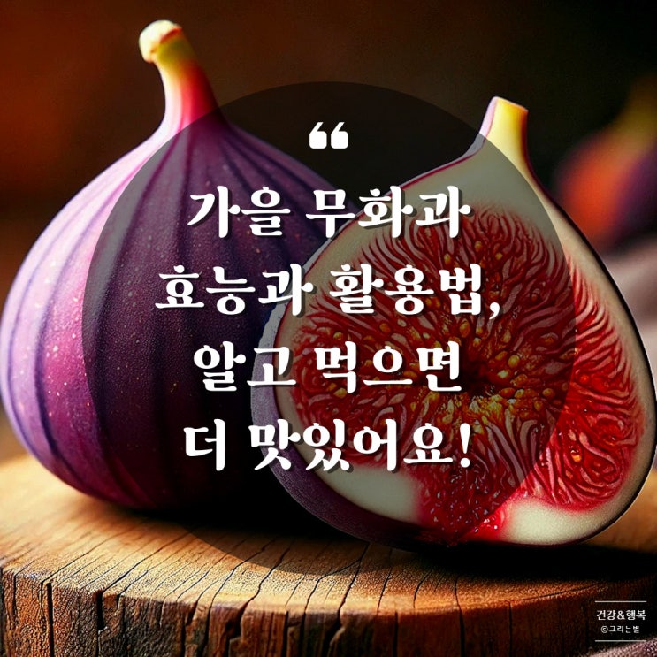  무화과 제철 효능 세척 칼로리 보관법 먹는법 총정리