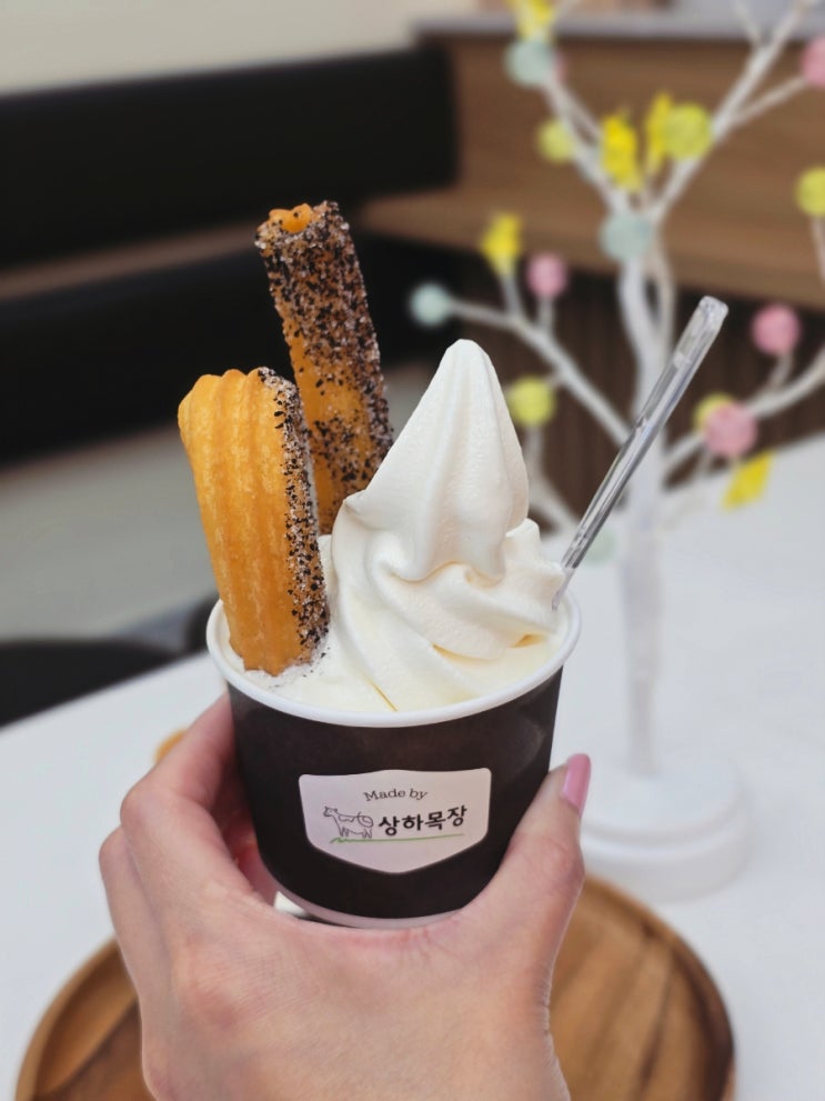 전북 부안 카페 상하목장 아이스크림 무인카페 미스터츄러스