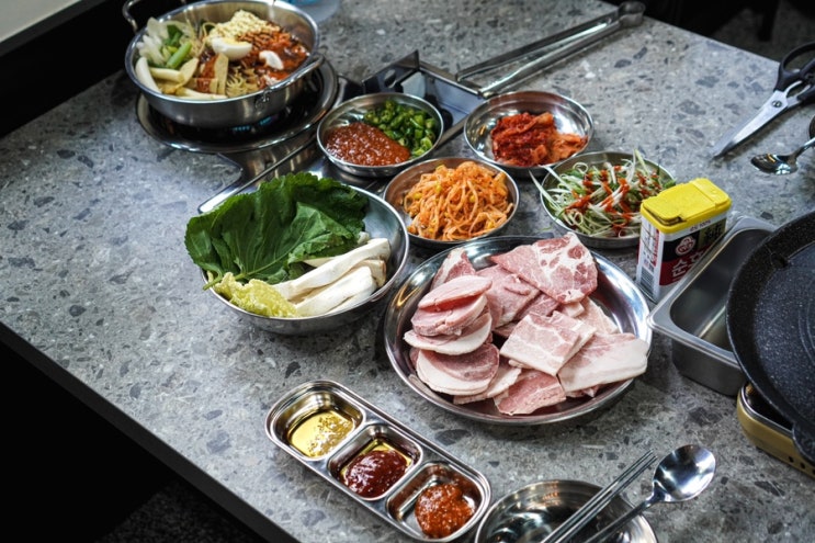  의정부 냉삼 도란스 민락동 가성비 무한리필 고기집