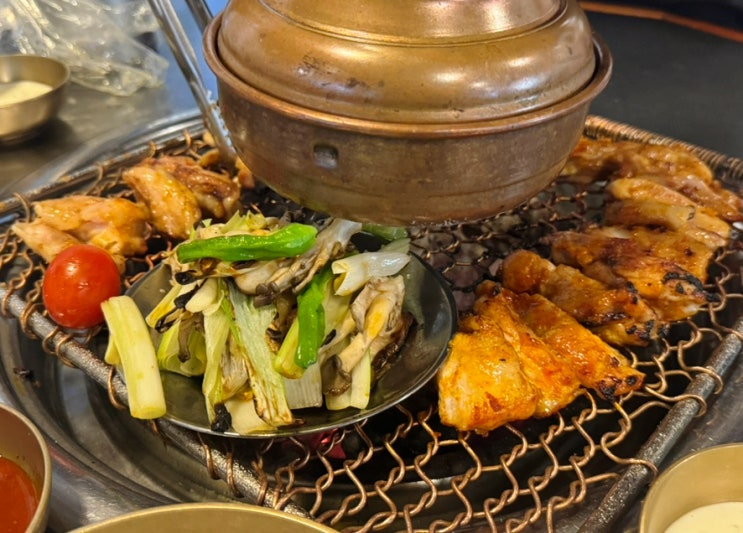  [건대 맛집] 계탄집 | 뚝섬유원지 한강 근처 구워주는 직화 숯불 양념 닭갈비