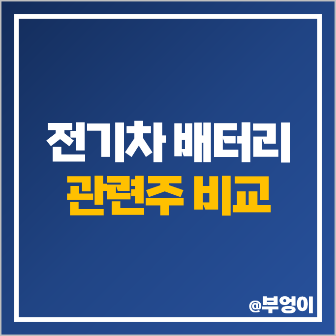 전기차 배터리 관련주 현대모비스 신흥에스이씨 주가 금양 주식 전기차 배터리 관련주 현대모비스 신흥에스이씨 주가 금양 주식