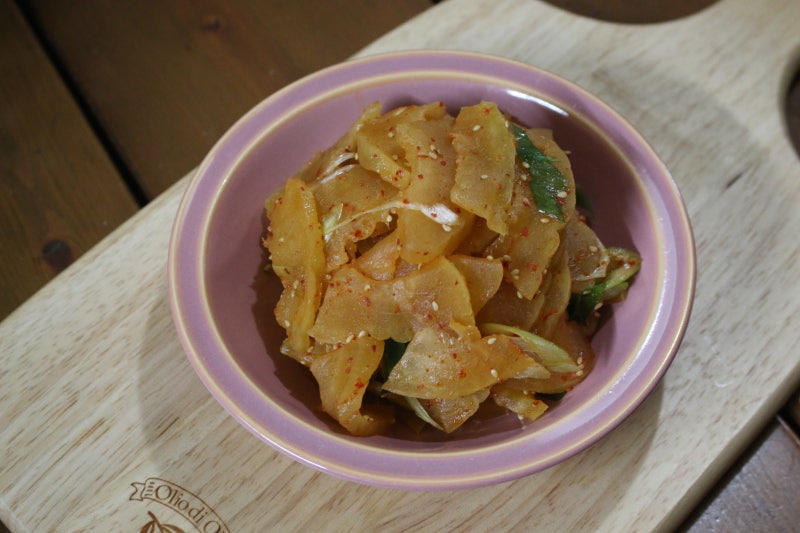 쉽게 요리하는 군산 울외장아찌 무침 나나스끼 만드는법