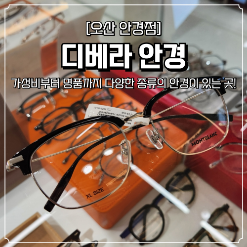 오산 안경점 추천 디베라안경 가성비부터 명품까지 레트로이와모토
