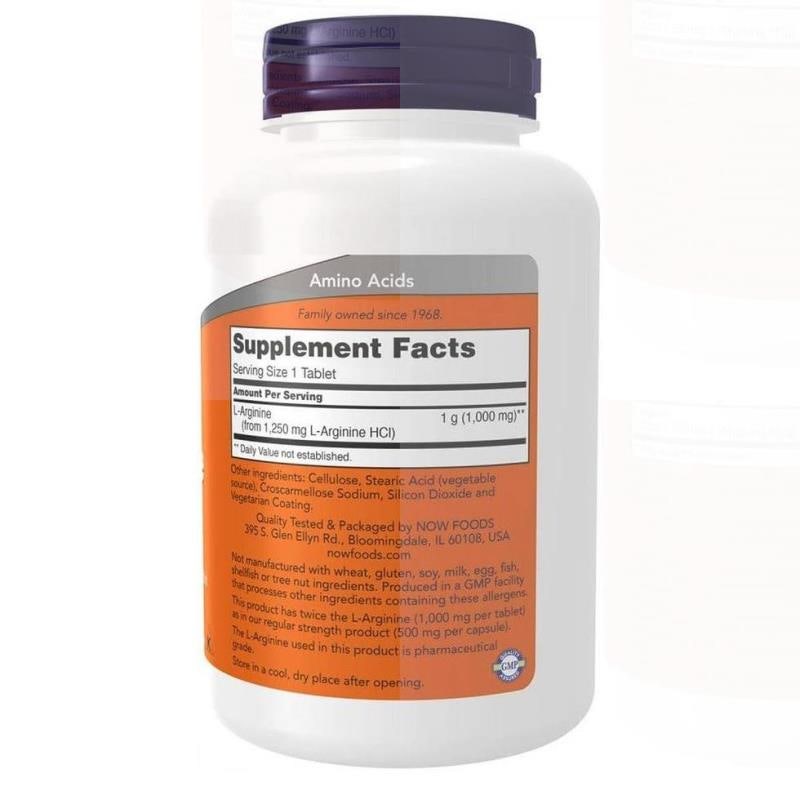해외나우푸드 L-아르기닌 1000mg x 120정: 실제 사용자 리뷰와 팁