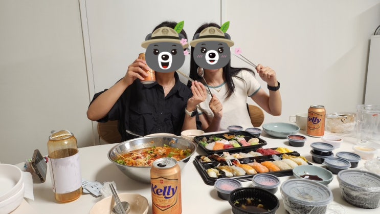  240805~11 (에르노이, 혼수&가전 졸업..?, 시식 등)