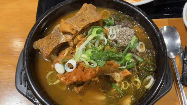 광양 중마동 맛집, 남다른 감자탕