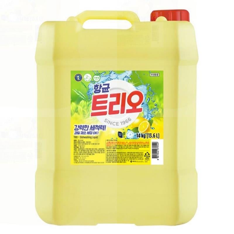 애경산업 트리오 항균 주방세제 13.6L 사용 후기: 대용량의 매력과 실용성