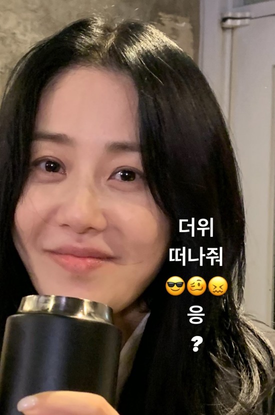 고현정의 간절한 부탁..무더위 속 53세 여배우의 고충