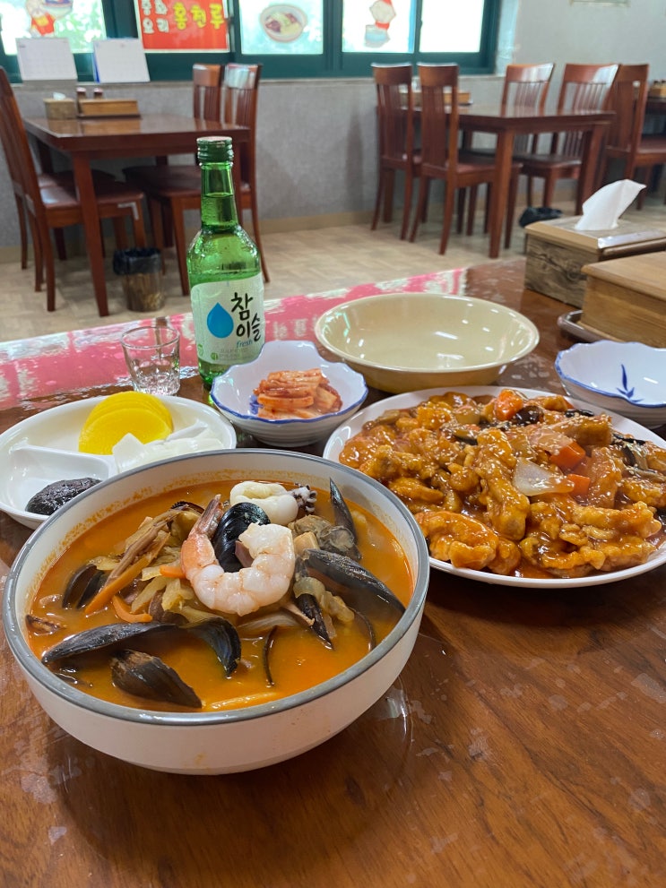  군산 볶음탕수육 맛집 군산 홍천루 이성당 도보 7분내외 군산중식당 혼술혼밥