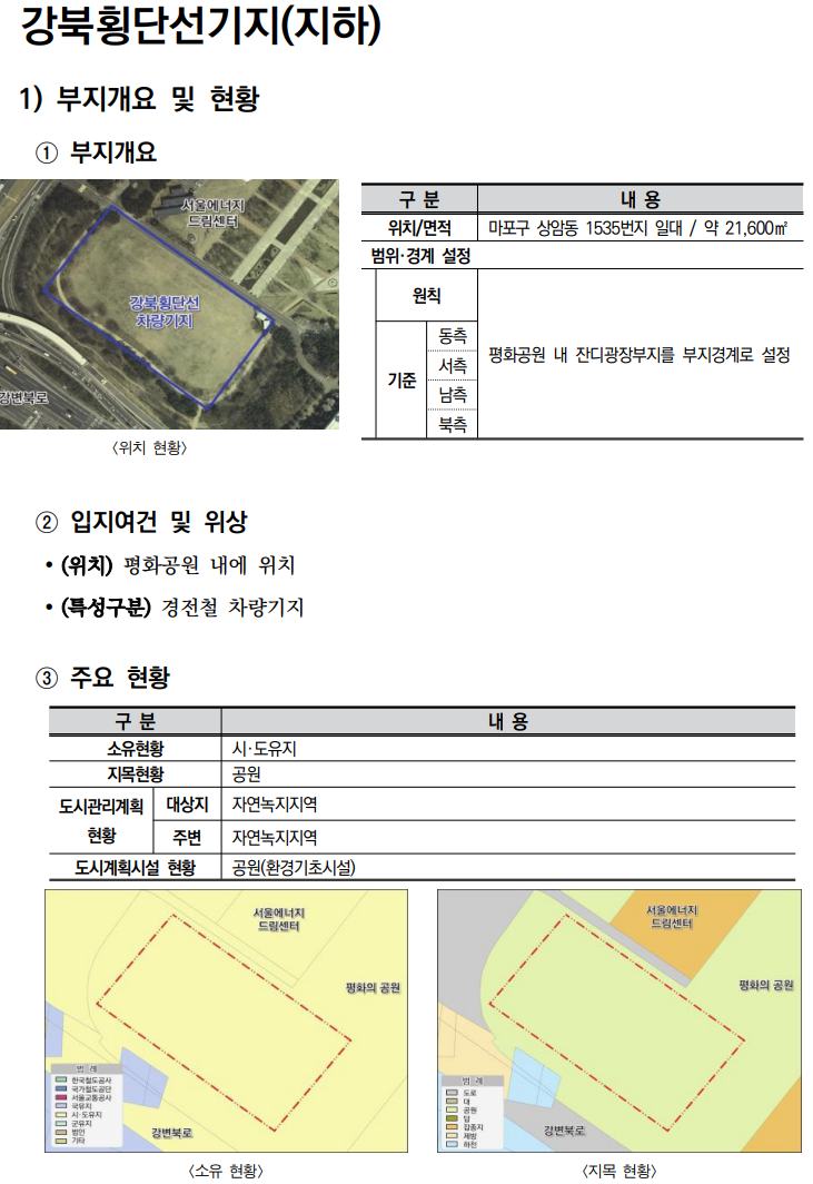  철도부지 복합개발 가이드라인_차량기지 9(강북횡단선기지, 목동선기지)