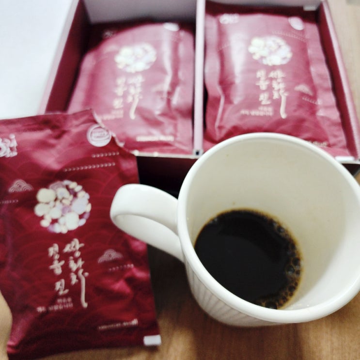  황금이네 쌍화차 추천 정읍 진 쌍화차 진액 맛과 향이 진했다