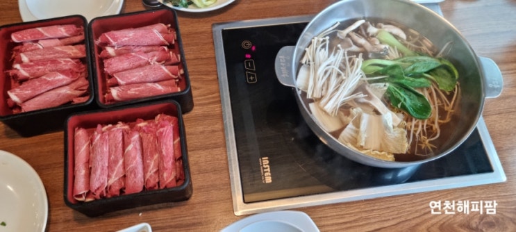  동두천맛집 샤브샤브부페 채선당플러스