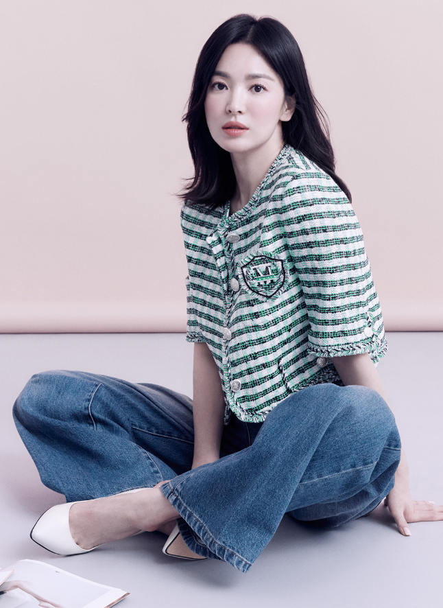 여름 결혼식 여자 하객룩 패션에서 난리인 반팔 트위드 싱글 자켓 코디 살펴보기 w. 송혜교