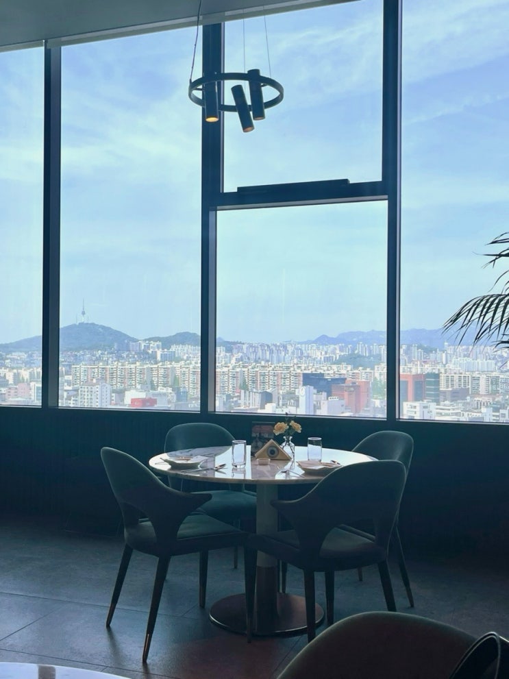  압구정로데오역 도산공원 맛집 뷰좋은 마제스티 타바론 티라운지
