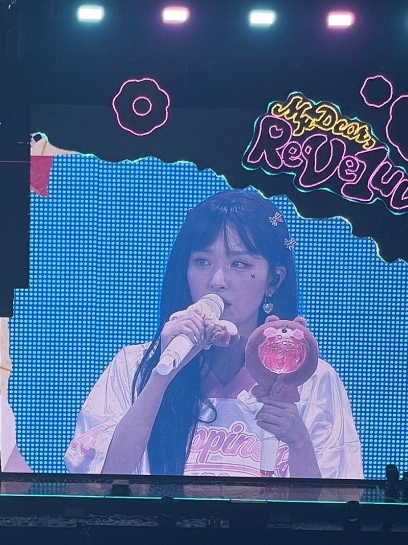 레드벨벳 10주년 팬콘서트 My Dear, ReVe1uv 첫콘 후기 / 핸드볼경기장 35구역 시야