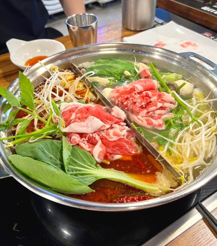  서울 종로 샤브샤브 맛집 : 동대문역 훠궈 무한리필 대홍샤브샤브