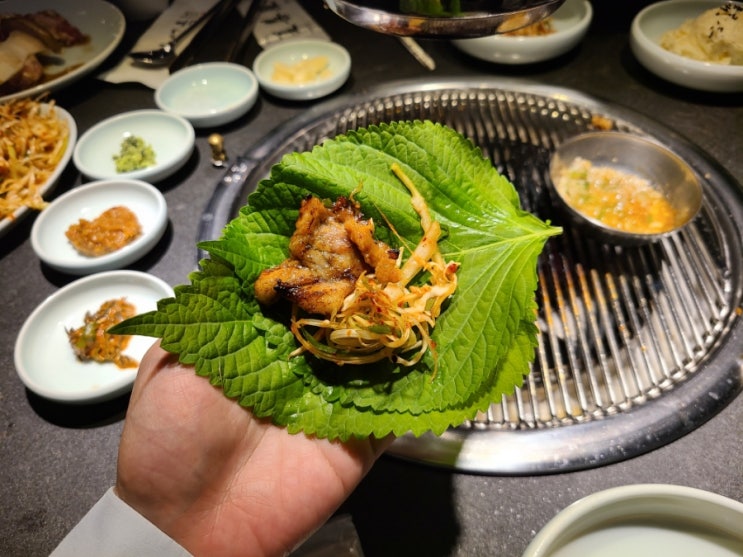  부산 동래온천 맛집 하선옥 돼지 숯불구이 양념갈비 후기