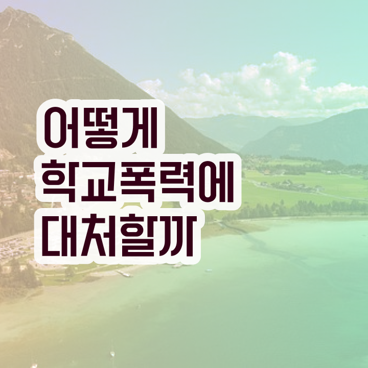  학교폭력 예방 캠페인 , 아동폭력예방상담사 자격증 준비한 과정 확인하세요