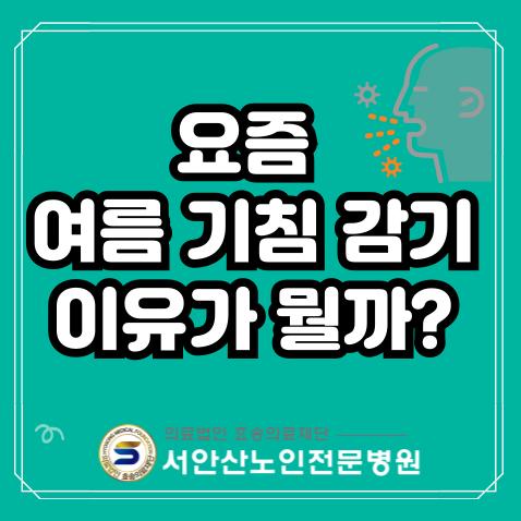  안산요양병원 요즘 여름 기침, 이유가 뭘까?
